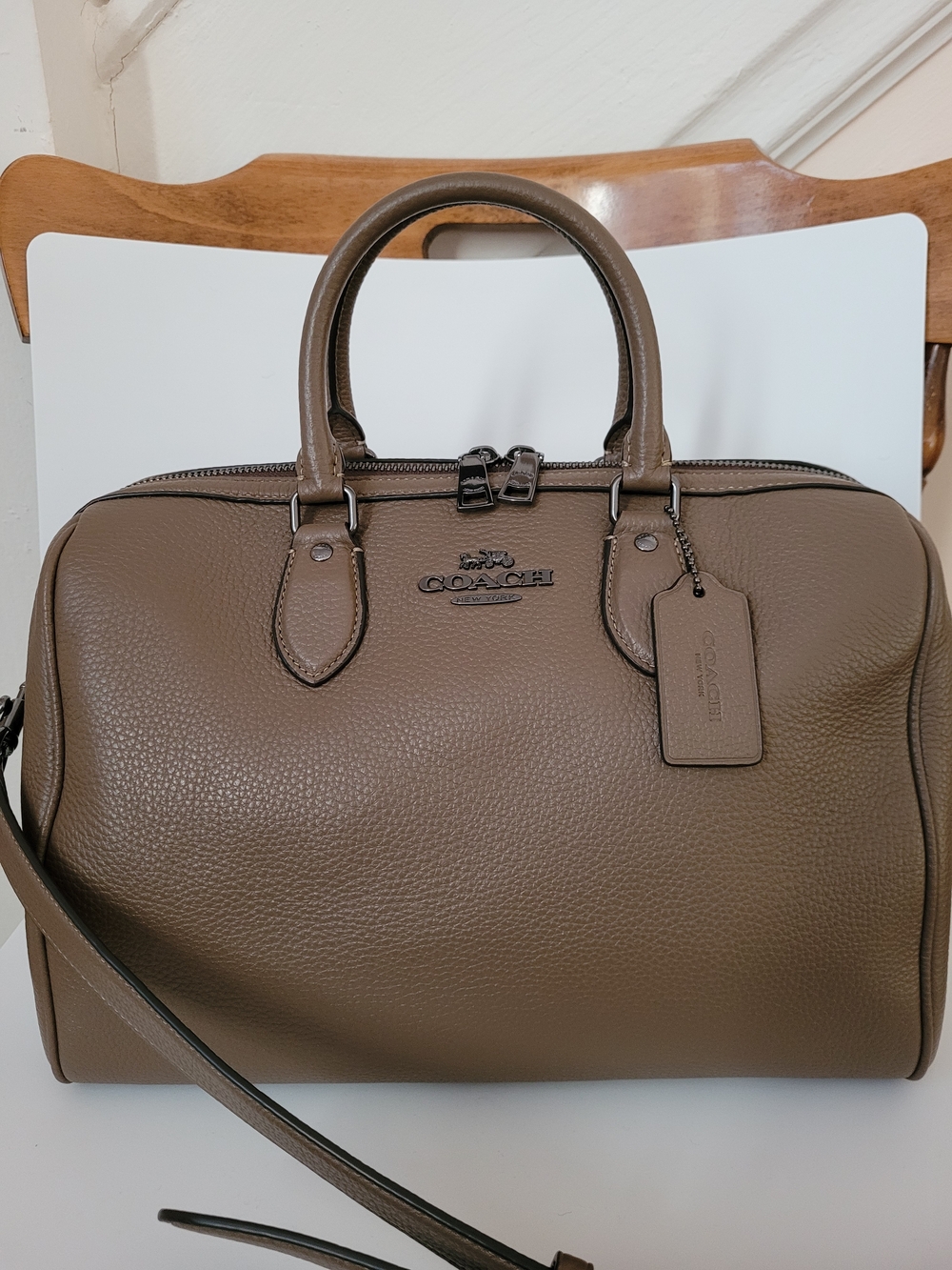 Coach Large Rowan NWOT